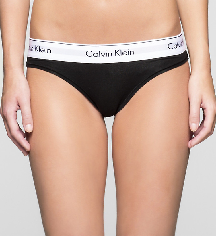 Kalhotky F3787E-001 černá - Calvin Klein černá XS