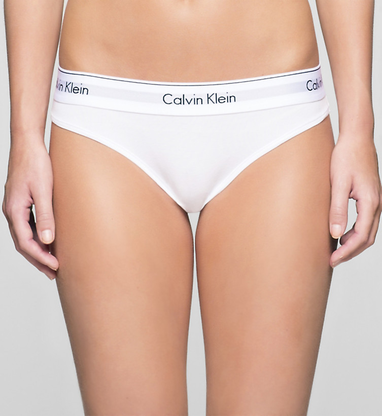 Kalhotky F3787E-100 bílá - Calvin Klein bílá S