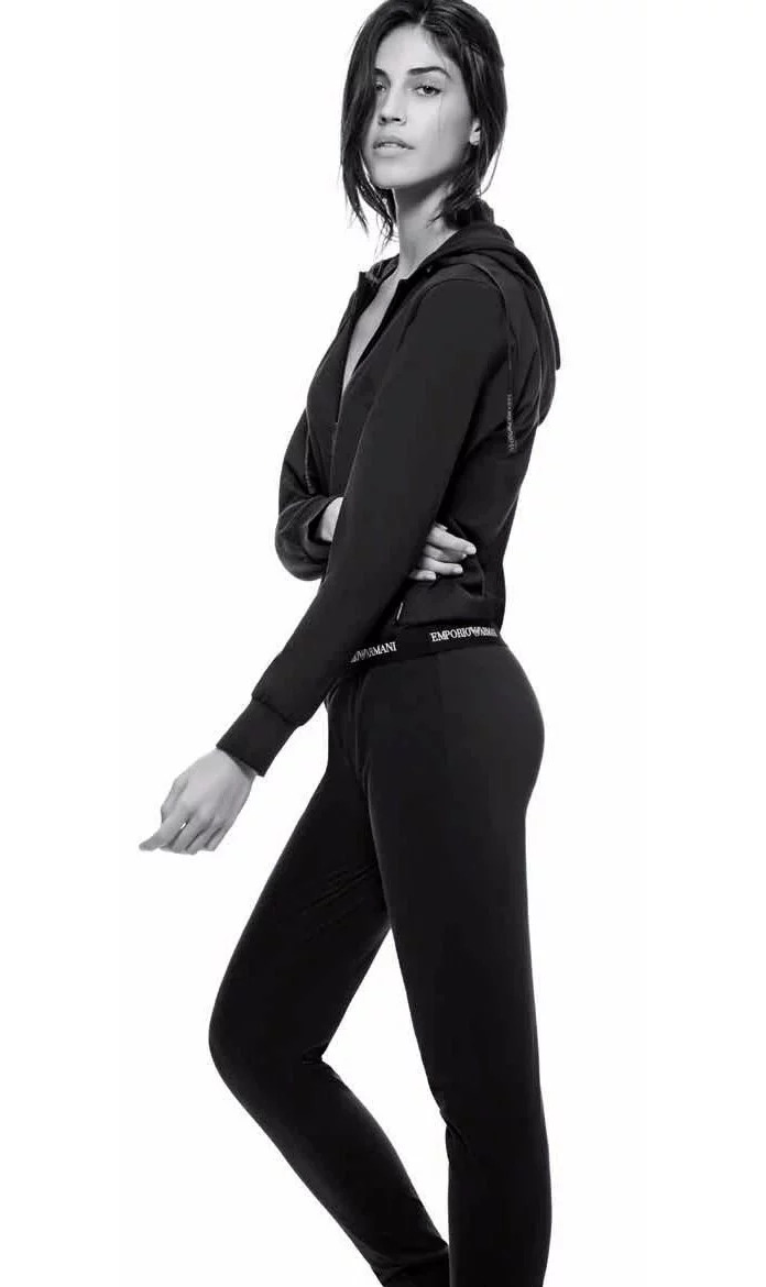 Dámské pyžamo 164145 CC270 00020 černá - Emporio Armani černá L