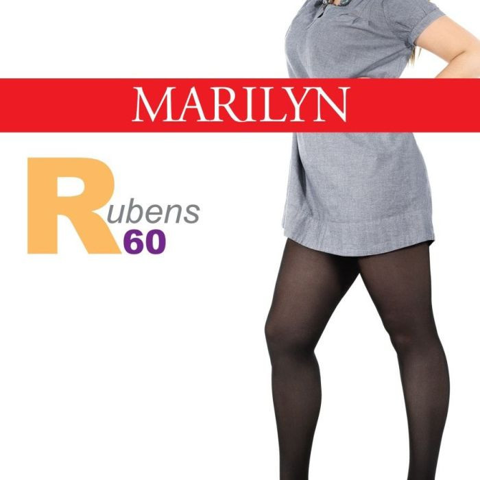 Punčochové kalhoty Marilyn Rubens 60 DEN - Marilyn latté 3-M