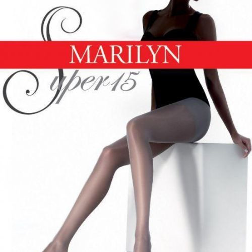 Dámské punčochy Super 15 - Marilyn pudrová 2-S