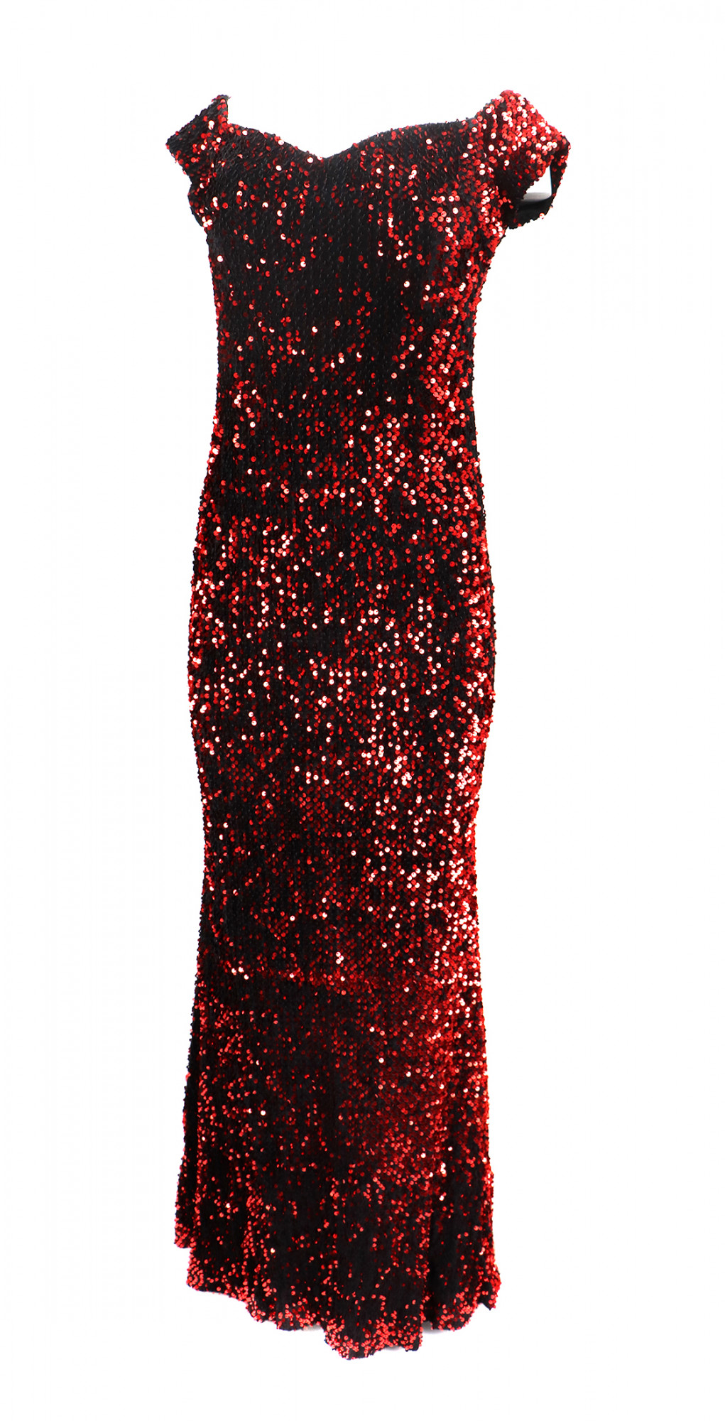 Dámské dlouhé šaty model HM2152 - YourNewStyle červená L