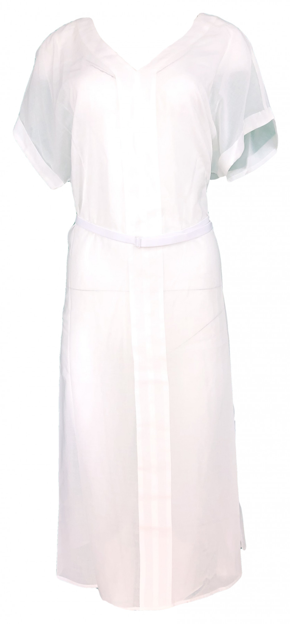 Plážové šaty KW0KW00715-143 bílá - Calvin Klein bílá L
