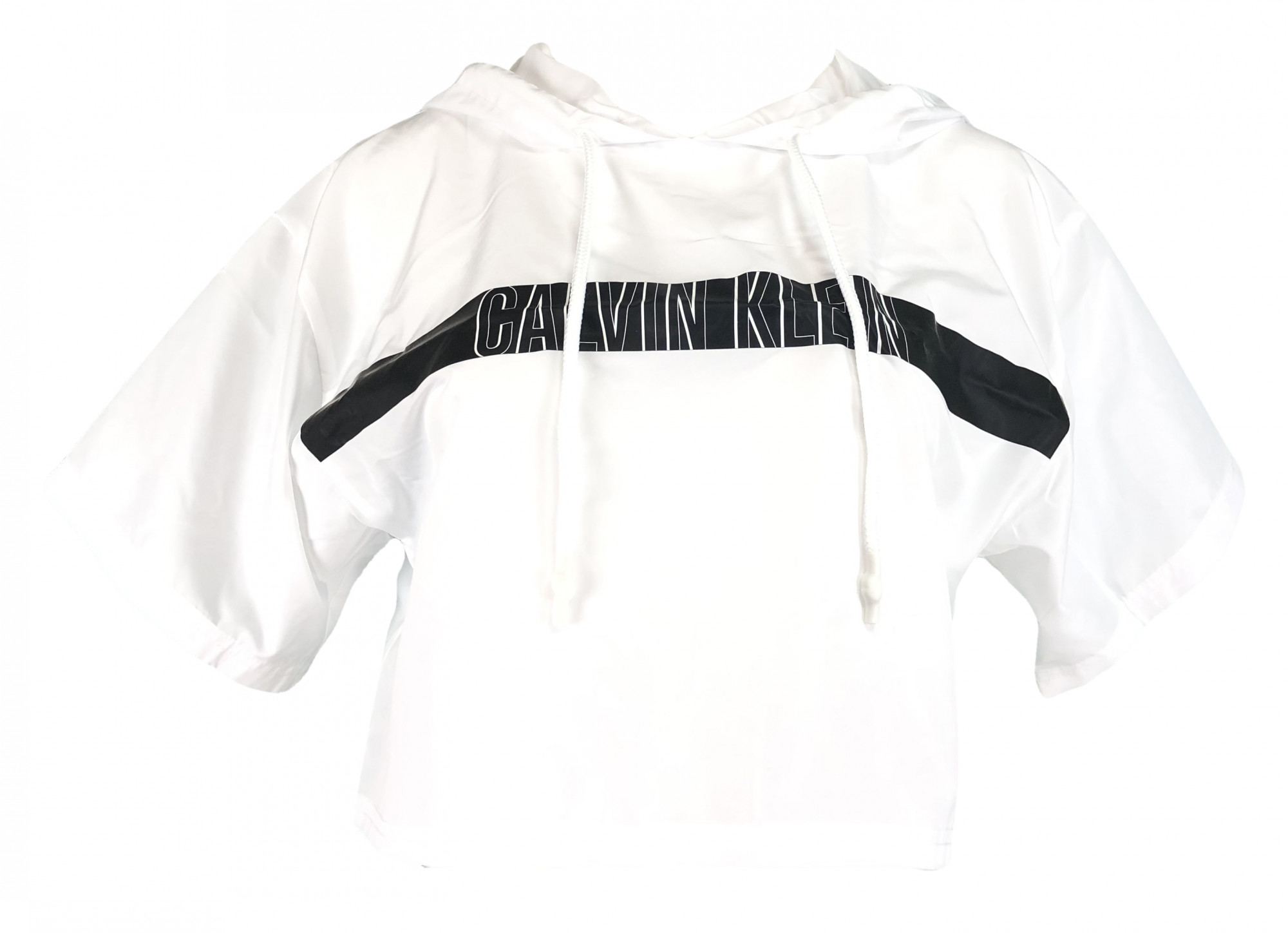 Dámský top KW0KW00717-143 bílá - Calvin Klein bílá S