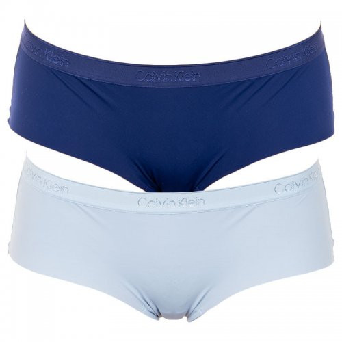 Kalhotky 2psc QD3696E-AAN modrá - Calvin Klein modrá XS