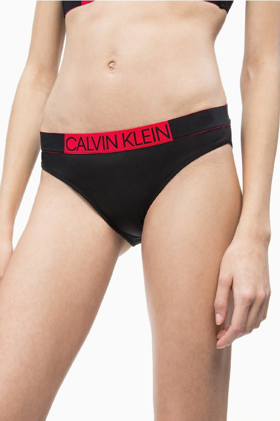 Spodní díl plavek KW0KW00659-BEH černá - Calvin Klein černá M