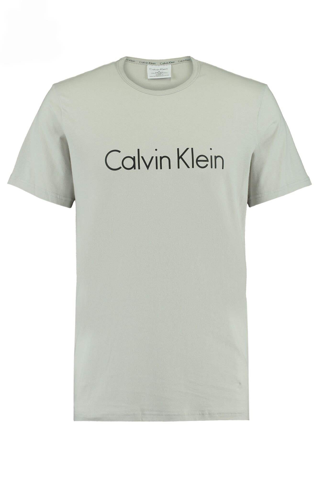Pánské tričko NM1129E-7DP šedá - Calvin Klein šedá M