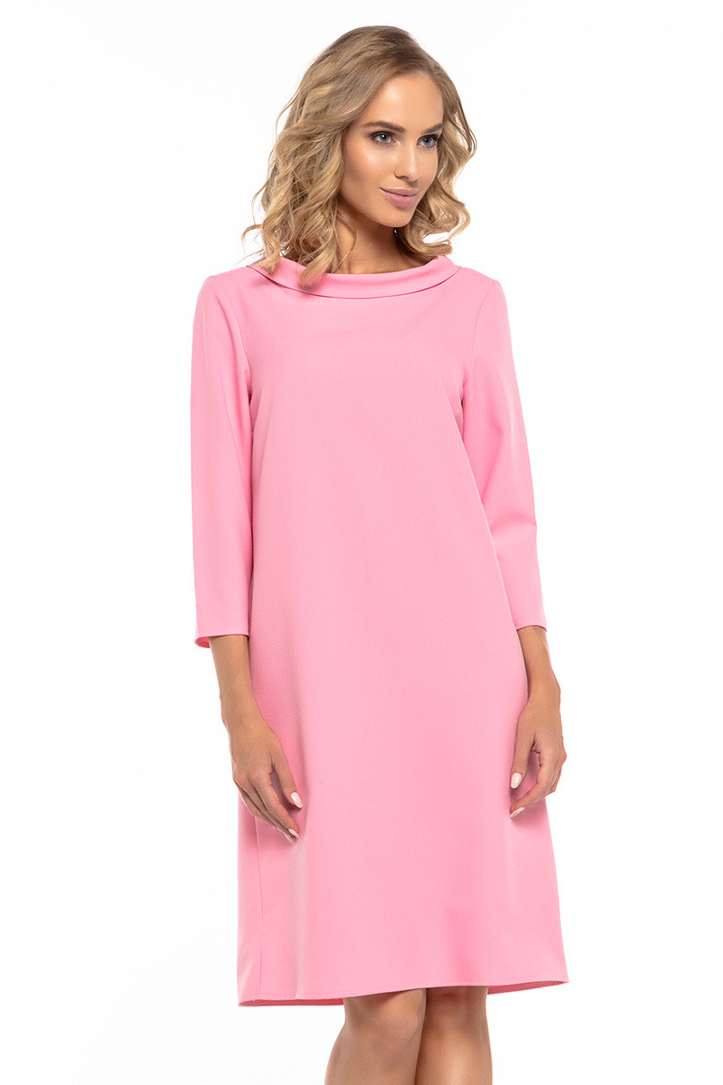 Dámské šaty T245 růžová - Tessita růžova M