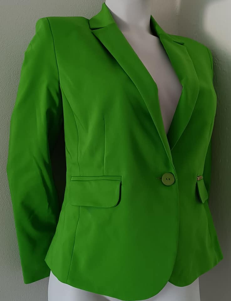 Dámské sako model 142415 zelená - Cabba zelená 42