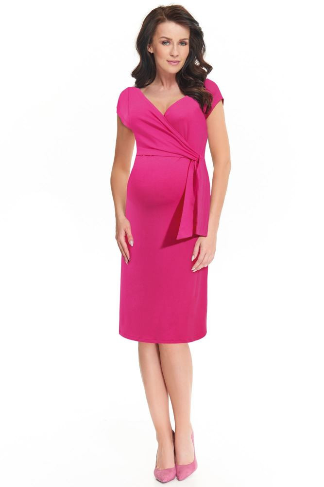 Dámské těhotenské Janisa - Italian Fashion tmavě růžová XL