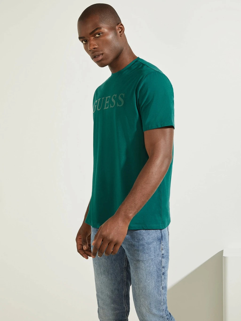 Pánské tričko U1YA00JR06K - STRM- Zelená - Guess zelená M