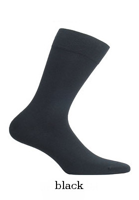 Pánské ponožky W94.017 Elegant - Wola černá 45-47