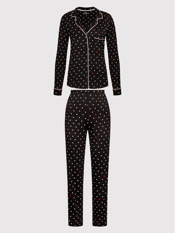 Dámský set pyžama - YI2922448 - 002 - DKNY černá L