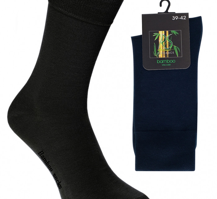 Pánské bambusové ponožky 5376 bamboo - regina socks bílá 43/46