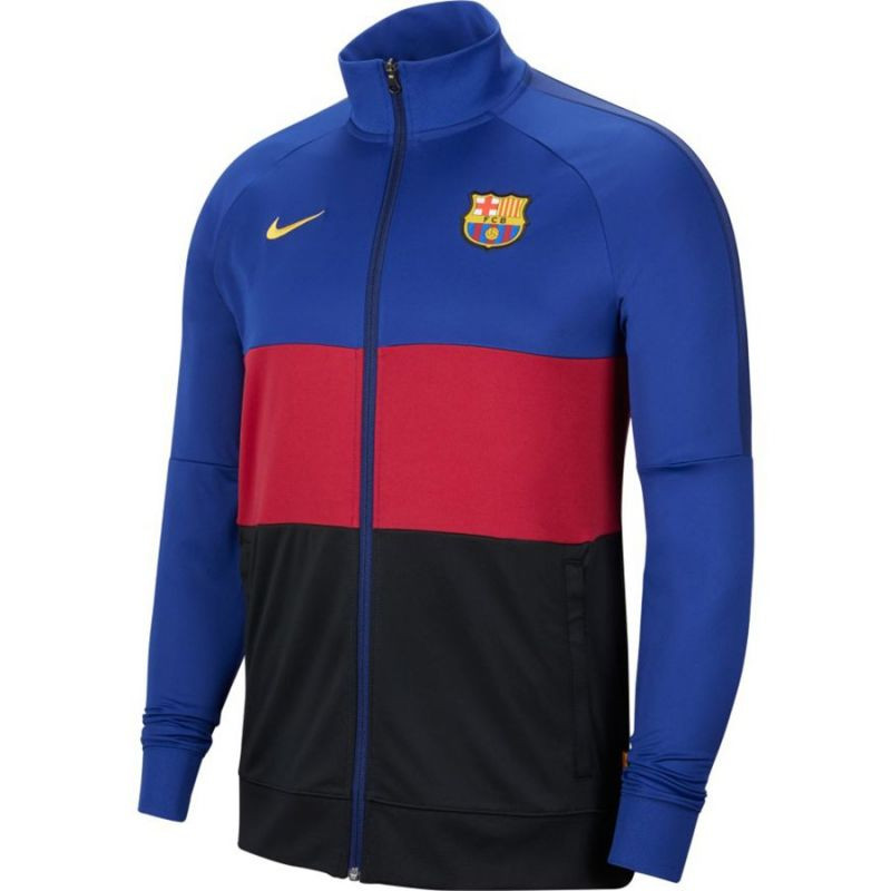 Pánská mikina Fc Barcelona M CI9248 455 - Nike Modrá, černá, červená XL