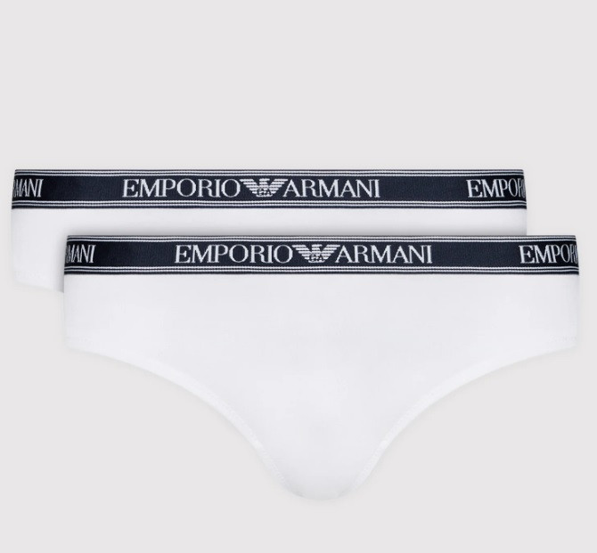 Dámské kalhotky - 163334 2R227 00010 - bílá - Emporio Armani bílá L