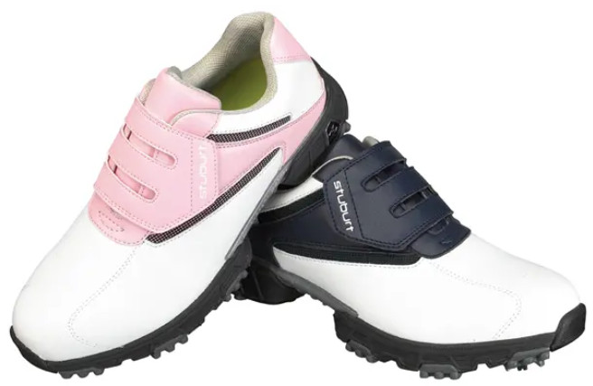 Dámská golfová obuv Ladies Hidro Pro`s ST-15 - Stuburt bílá-růžová-černá 38