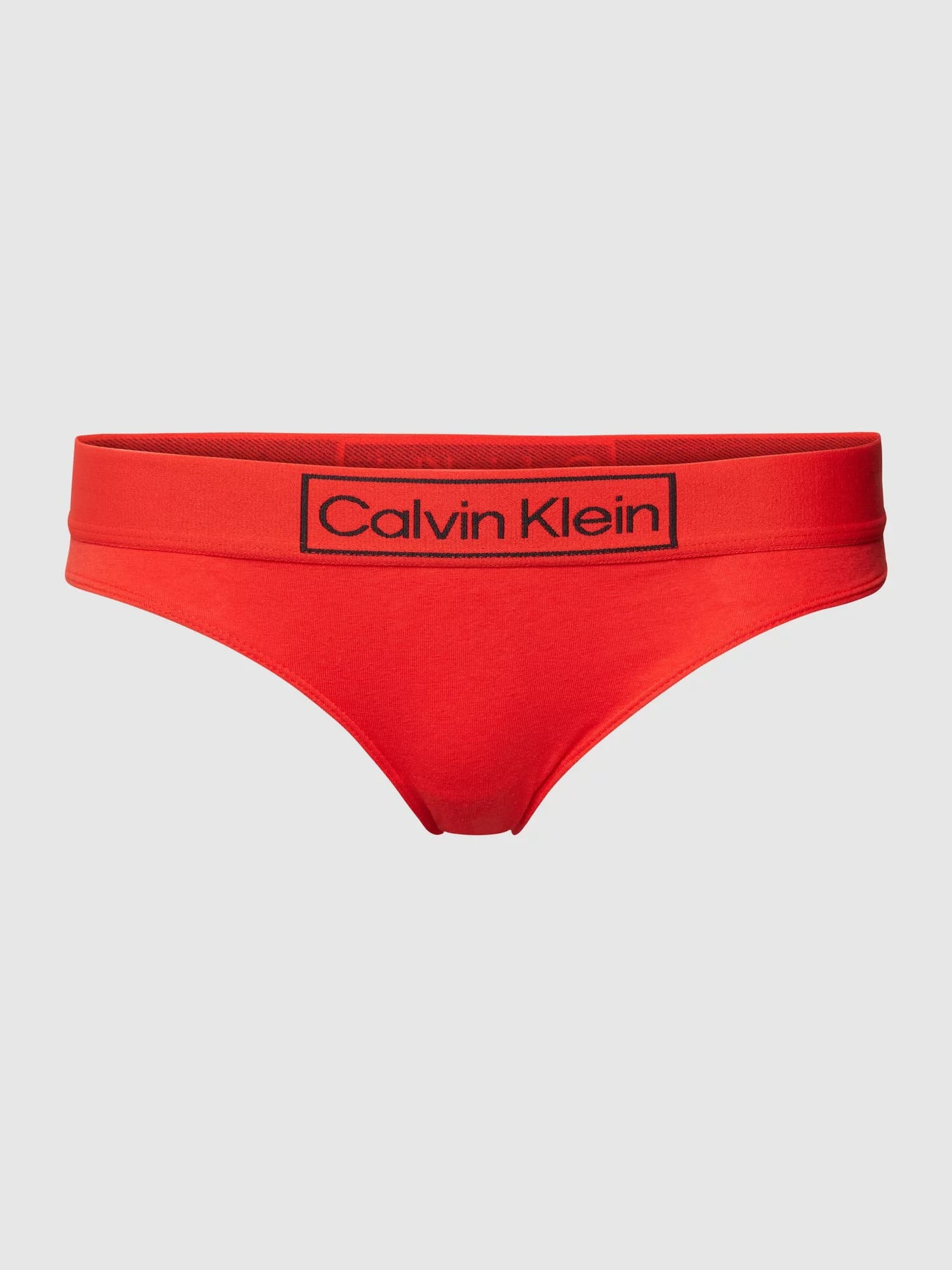Dámské kalhotky Heritage - QF6775E XM9 - červenooranžová - Calvin Klein červeno-oranžová S