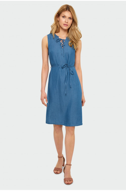 Dámské šaty K566 - Greenpoint modrá 40