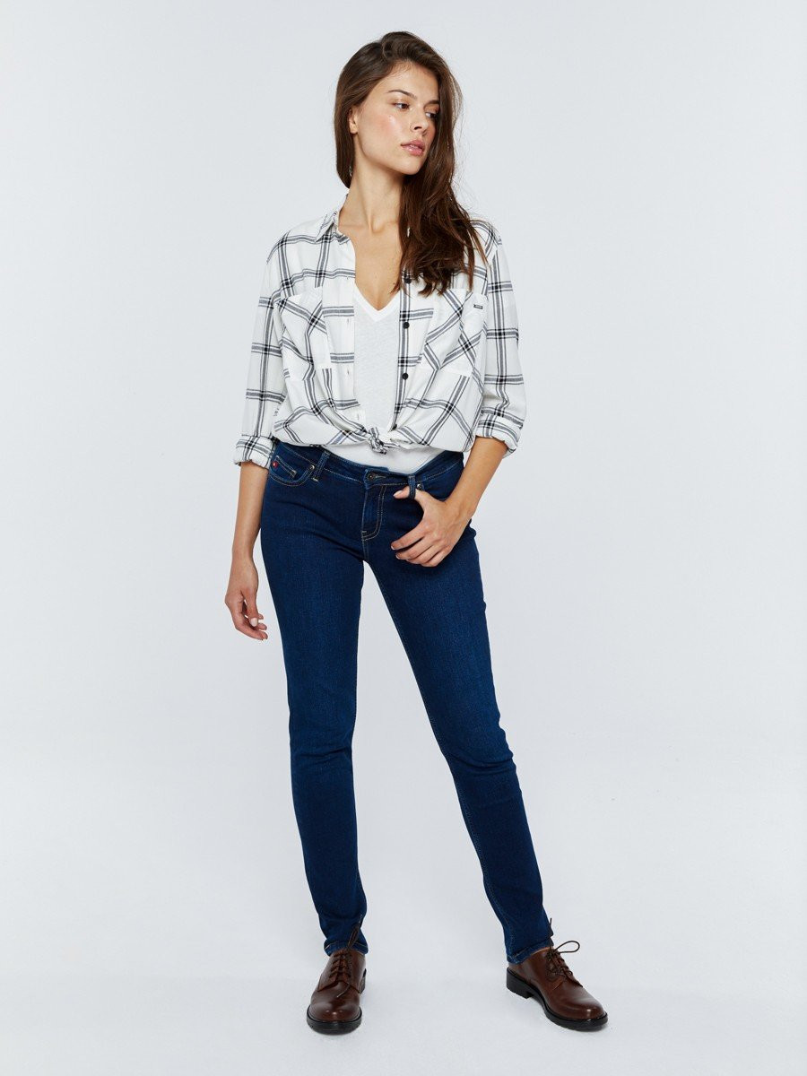 Dámské kalhoty Jeans-359 - Big Star jeans-modrá 30/34