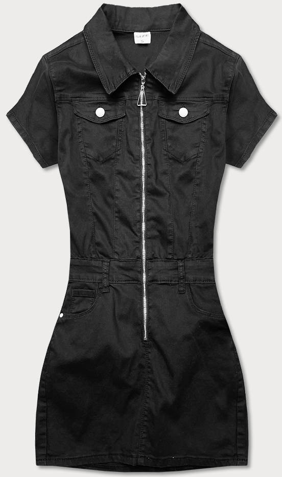 Dámské džínové šaty GD6662 - GOURD Jeans černá S