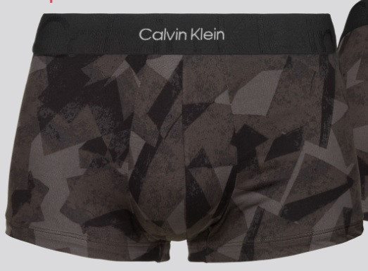 Pánské boxerky NB3321A 5VE černá/šedá - Calvin Klein černá/šedá M