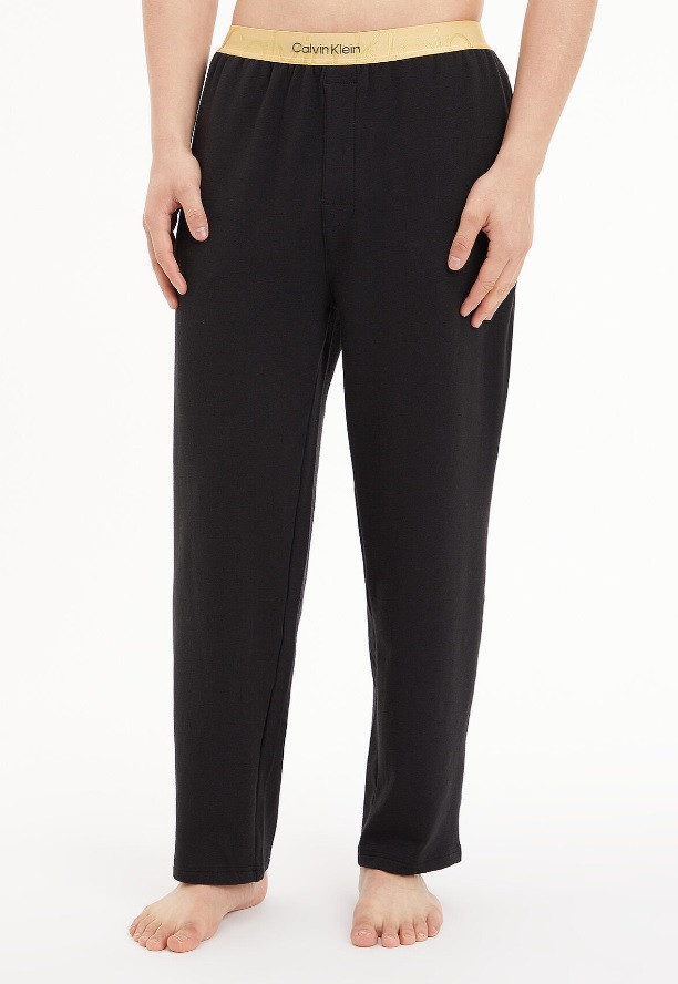 Pánské kalhoty na spaní QS6923E UB1 černá - Calvin Klein černá S