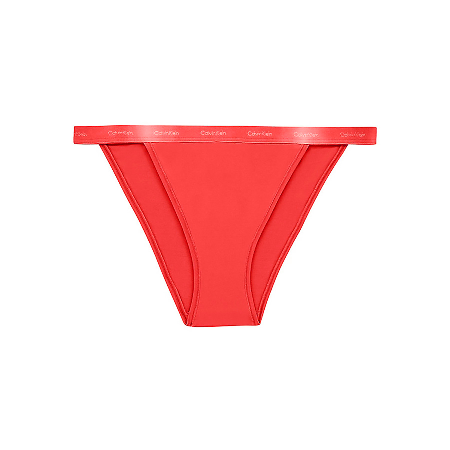 Dámské kalhotky QF6760E 5G6 světle červená - Calvin Klein světle červená S
