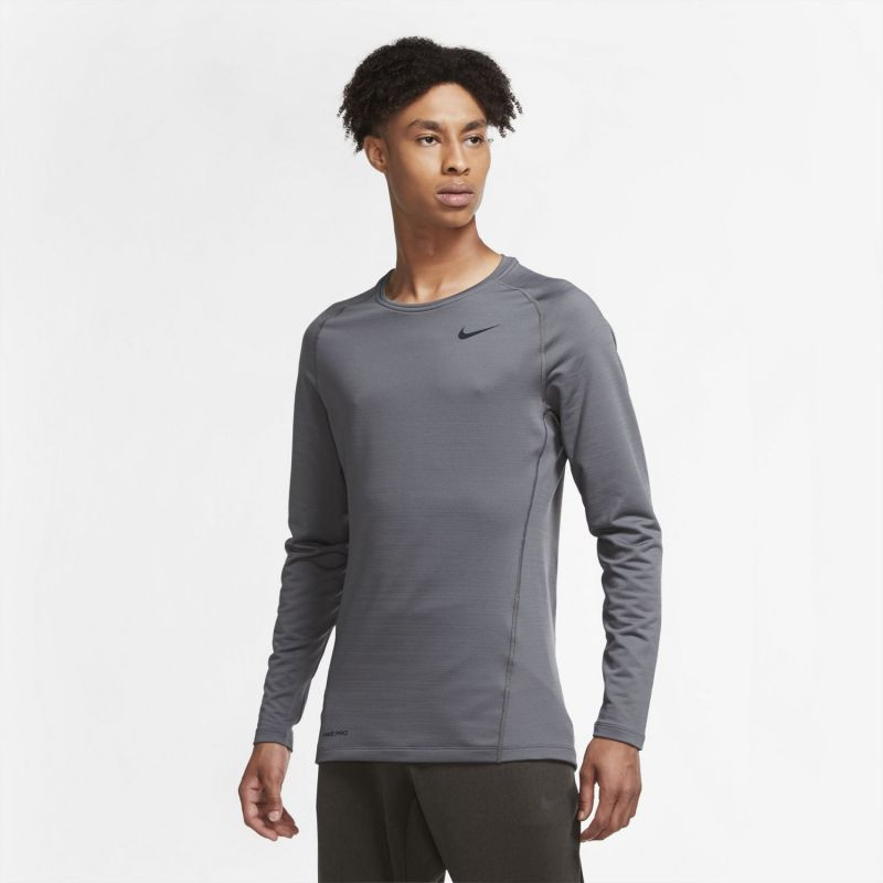 Pánské termo tričko Pro Warm CU6740 - Nike tmavě šedá XL