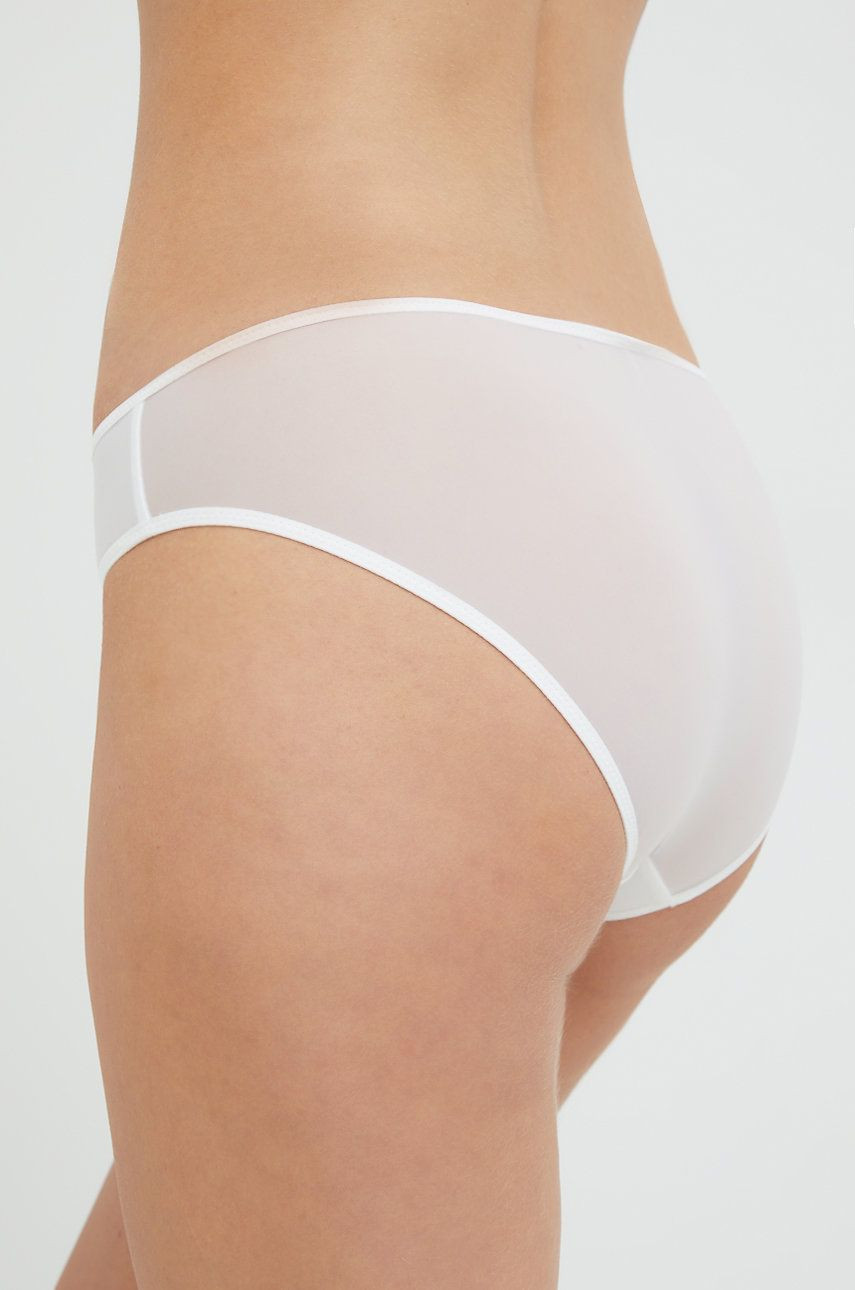 Dámské kalhotky QF6817E 100 bílá - Calvin Klein bílá S