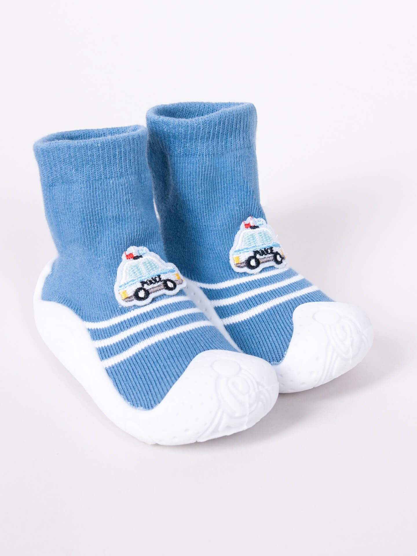 Dětské ponožky Yoclub OBO-0147C-A10B Blue modro-bílá 15