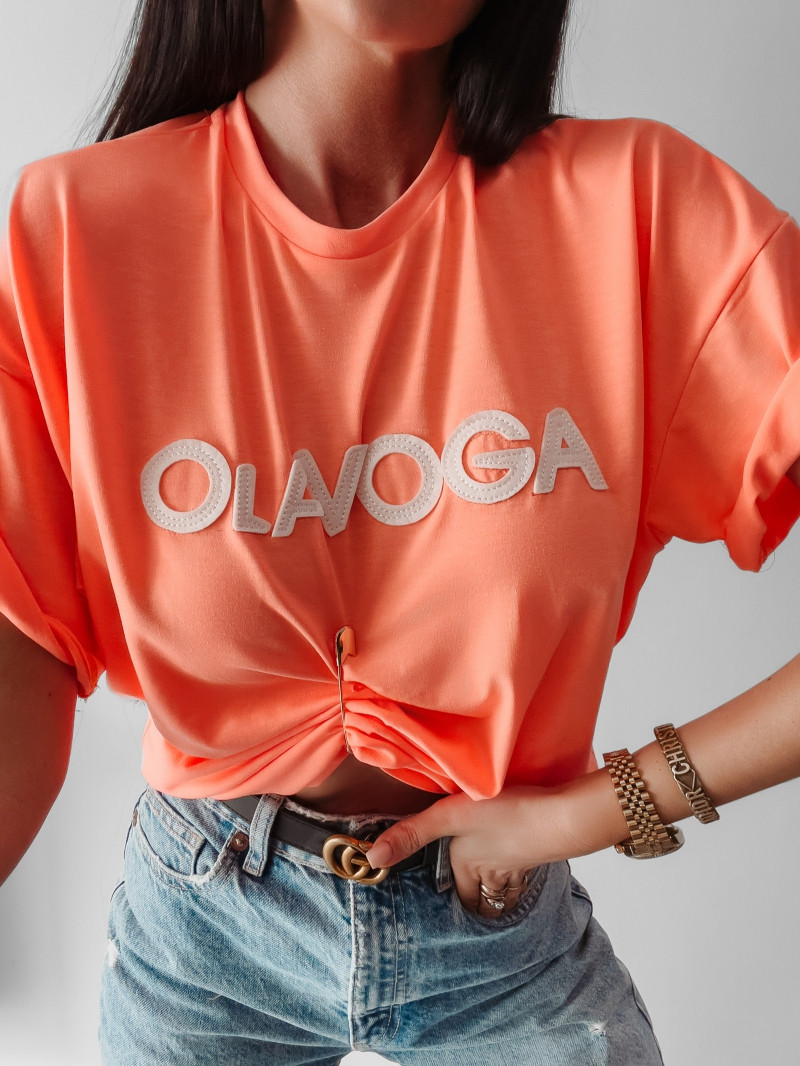 Dámské tričko 277026 korálová - Ola Voga uni