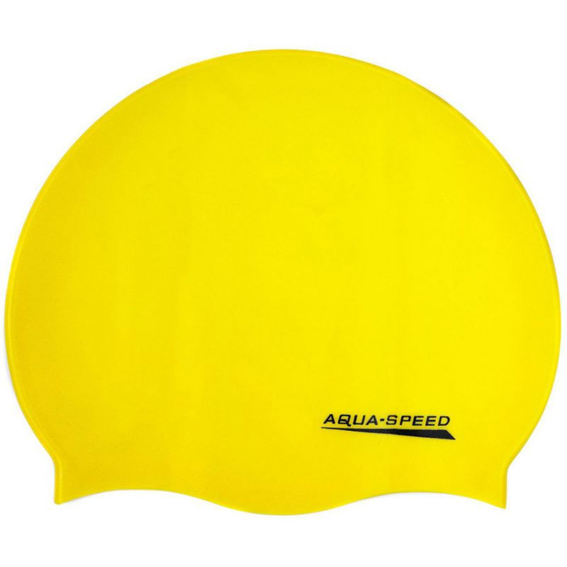 Plavecká čepice Mono 111-18 - Aqua-Speed žlutá one size