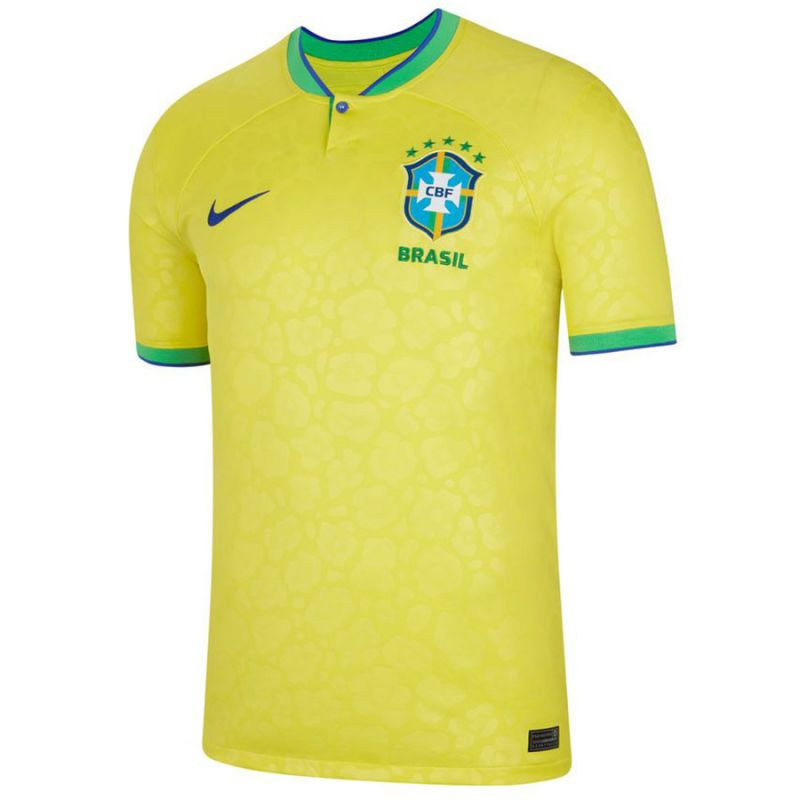 Pánské tričko Brazil Homme M DN0680-741 - Nike žlutá XXL