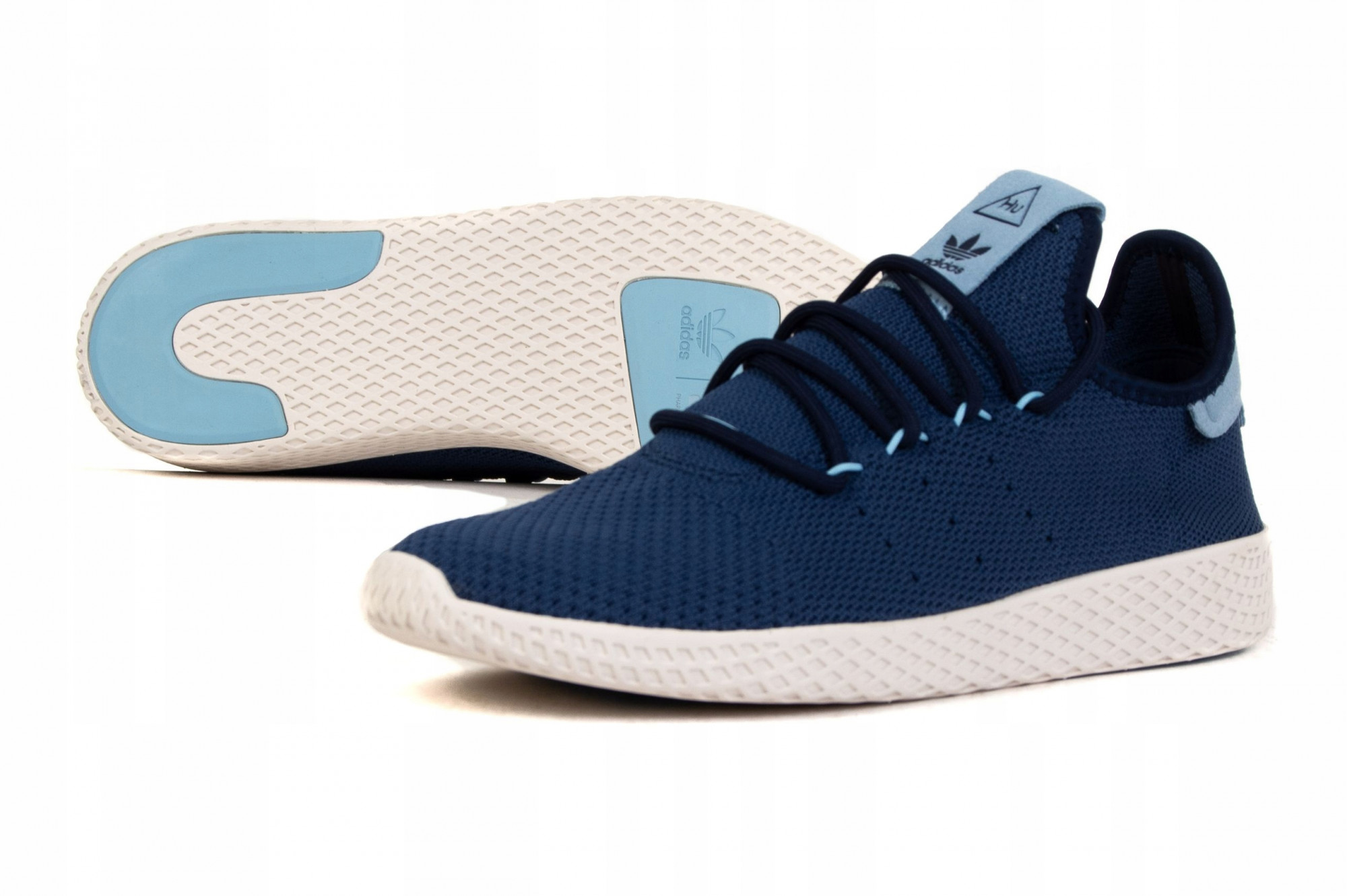 Pánské sportovní boty / tenisky PW Tennis HU GZ9531 Tmavě modrá s bílou - Adidas tmavě modrá s bílou 44