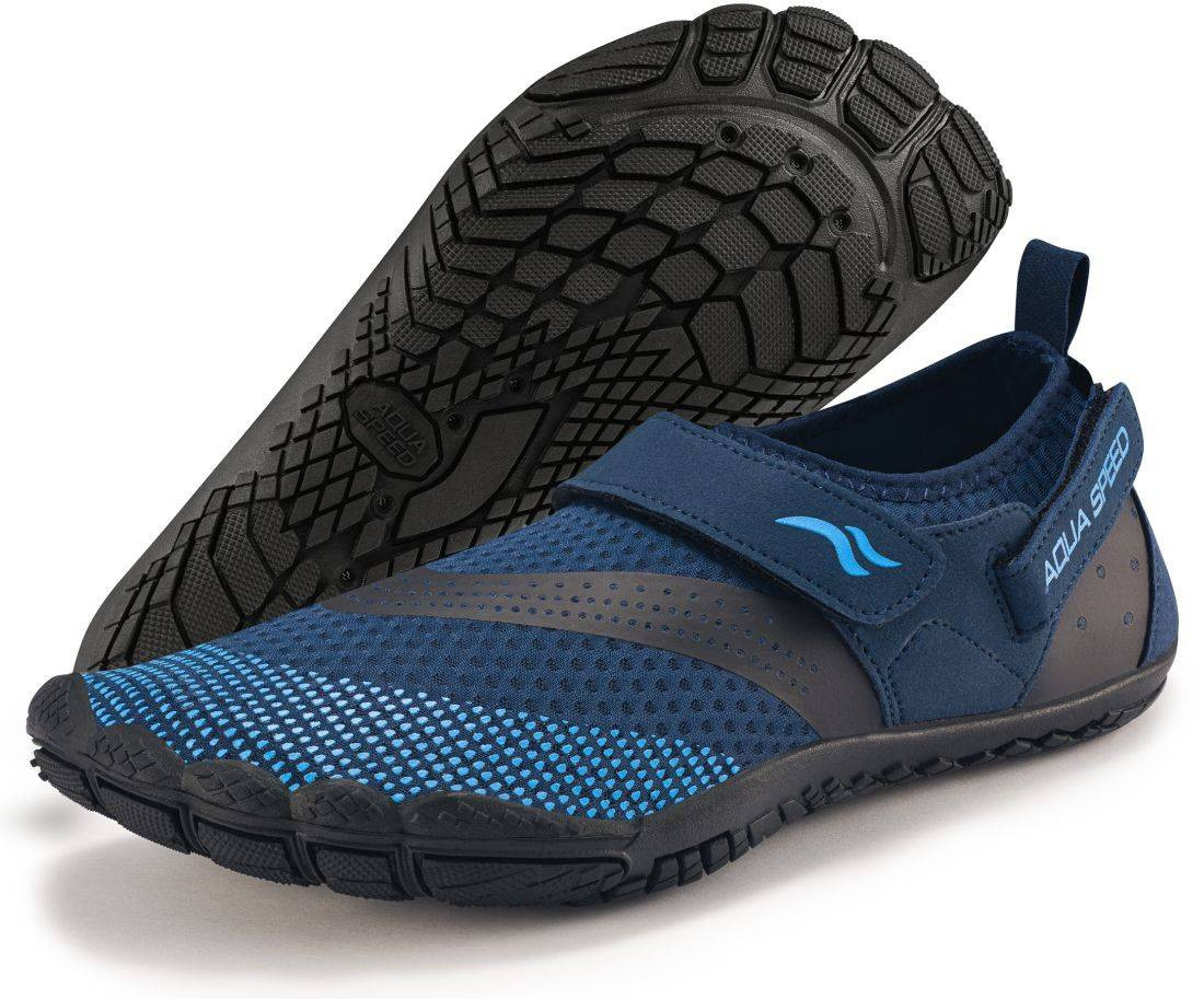 SPORT Plavecká obuv Agama 638 Tmavě modrá s černou - AQUA SPEED 42