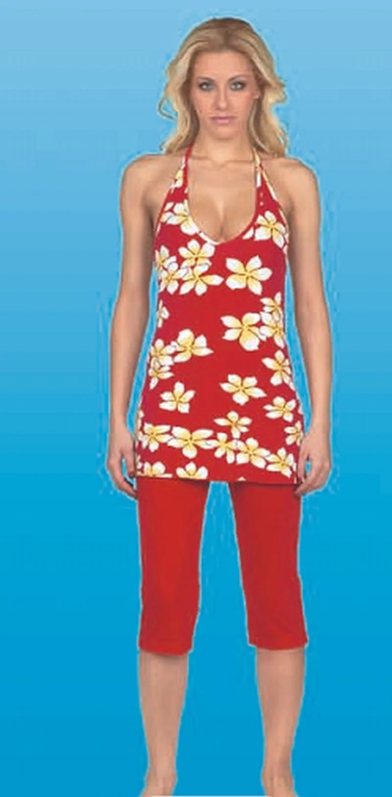 Dámské pyžamo 5814-Vamp červená S