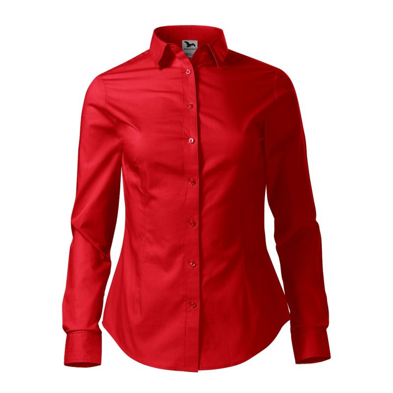 Dámská košile LS W MLI-22907 červená - Malfini Style M