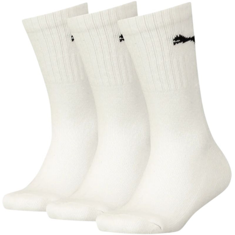 Dětské sport ponožky 3 páry 907958 02 bílé - Puma 27-30