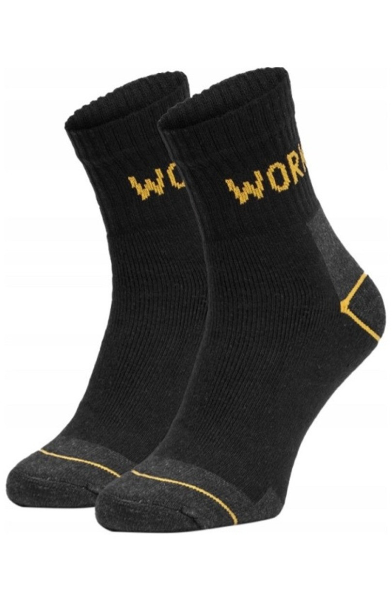 Ponožky WORK 3 páry černé - Selltex 39-42