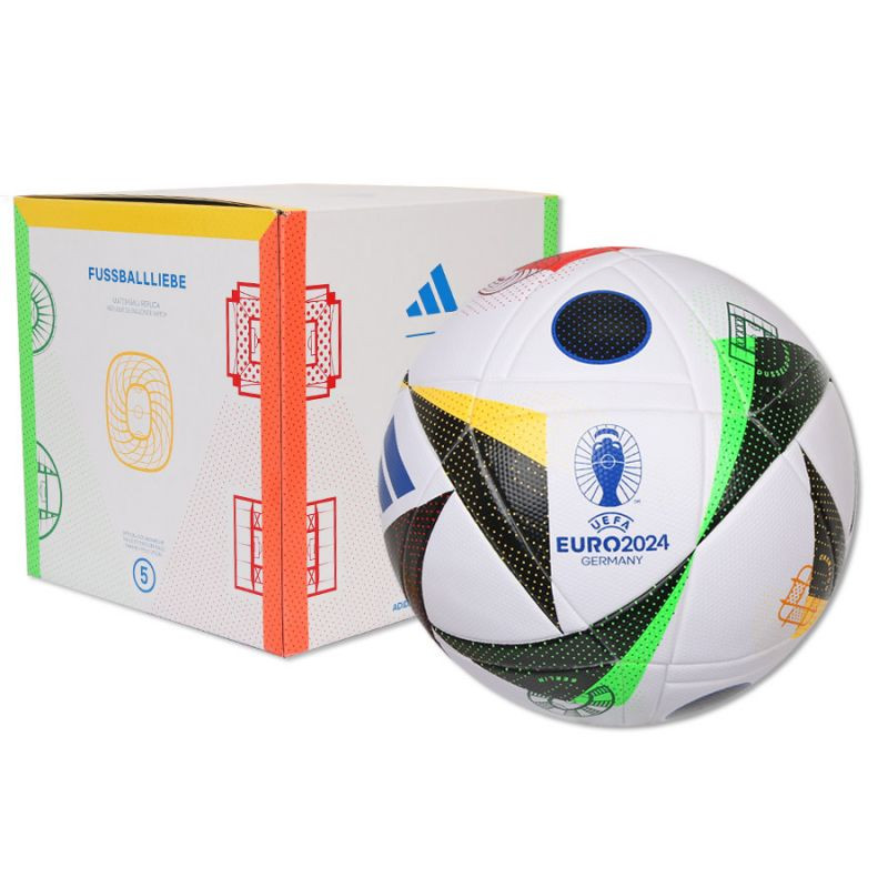 SPORT Míč Euro24 League Football Box IN9369 Originál - Adidas Mix barev 5
