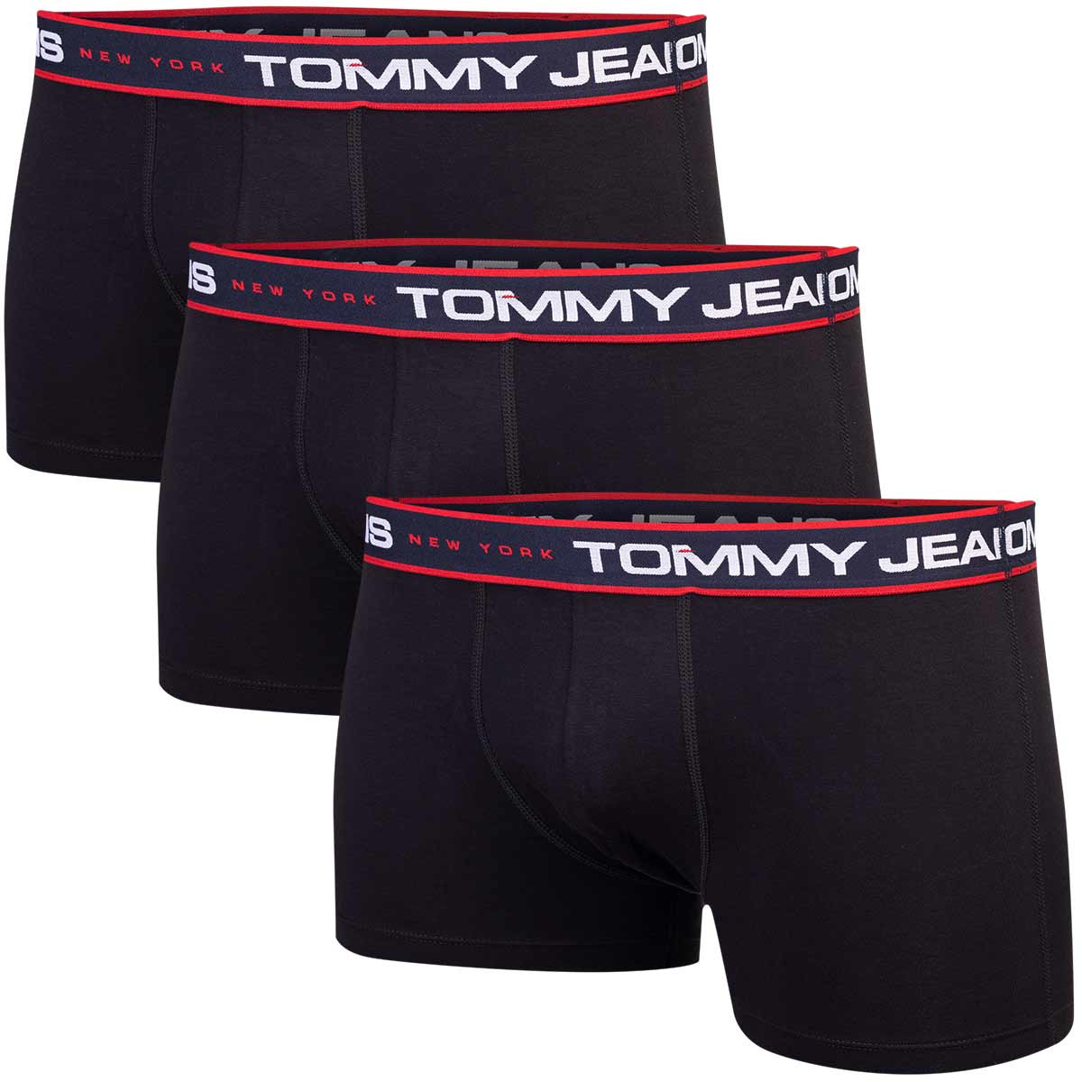 Boxerky Jeans UM0UM029680R7 černá - Tommy Hilfiger L