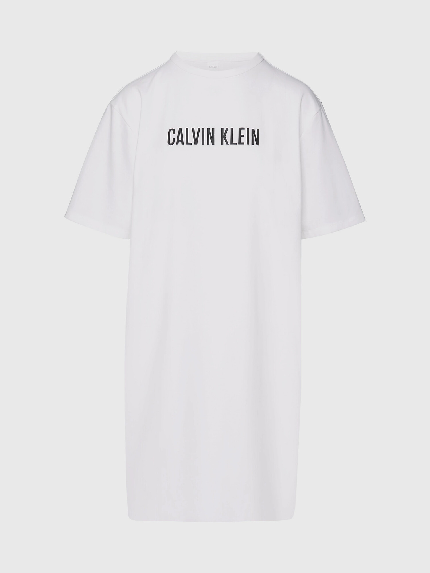 Dámská noční košile QS7126E 100 bílá - Calvin Klein L