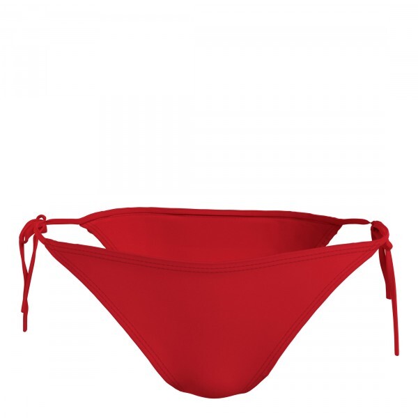 Dámské plavkové kalhotky KW0KW02431 XNE červené - Calvin Klein XL