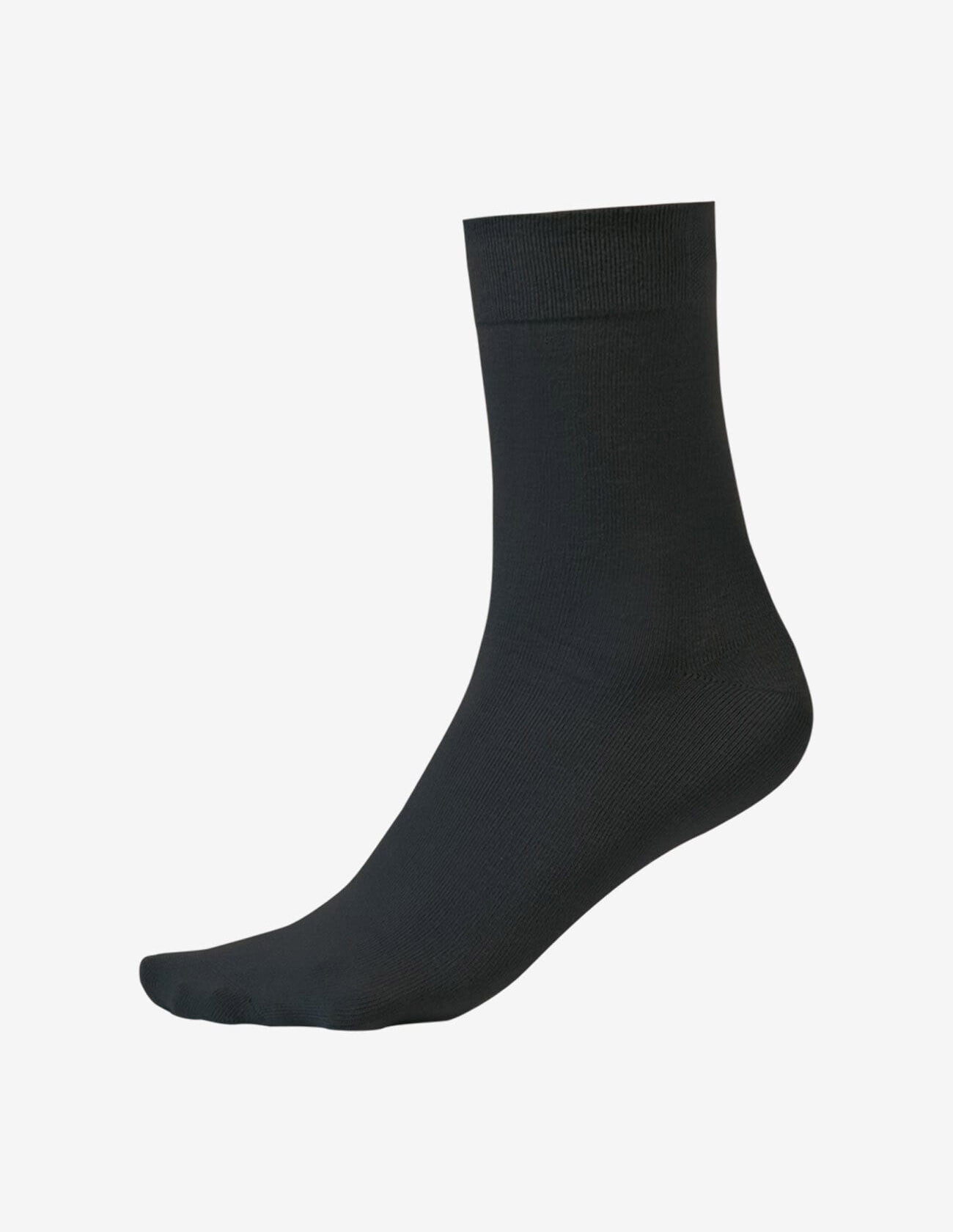 Pánské nestahovací ponožky BAMBUS 165 černé - Steven 41/43