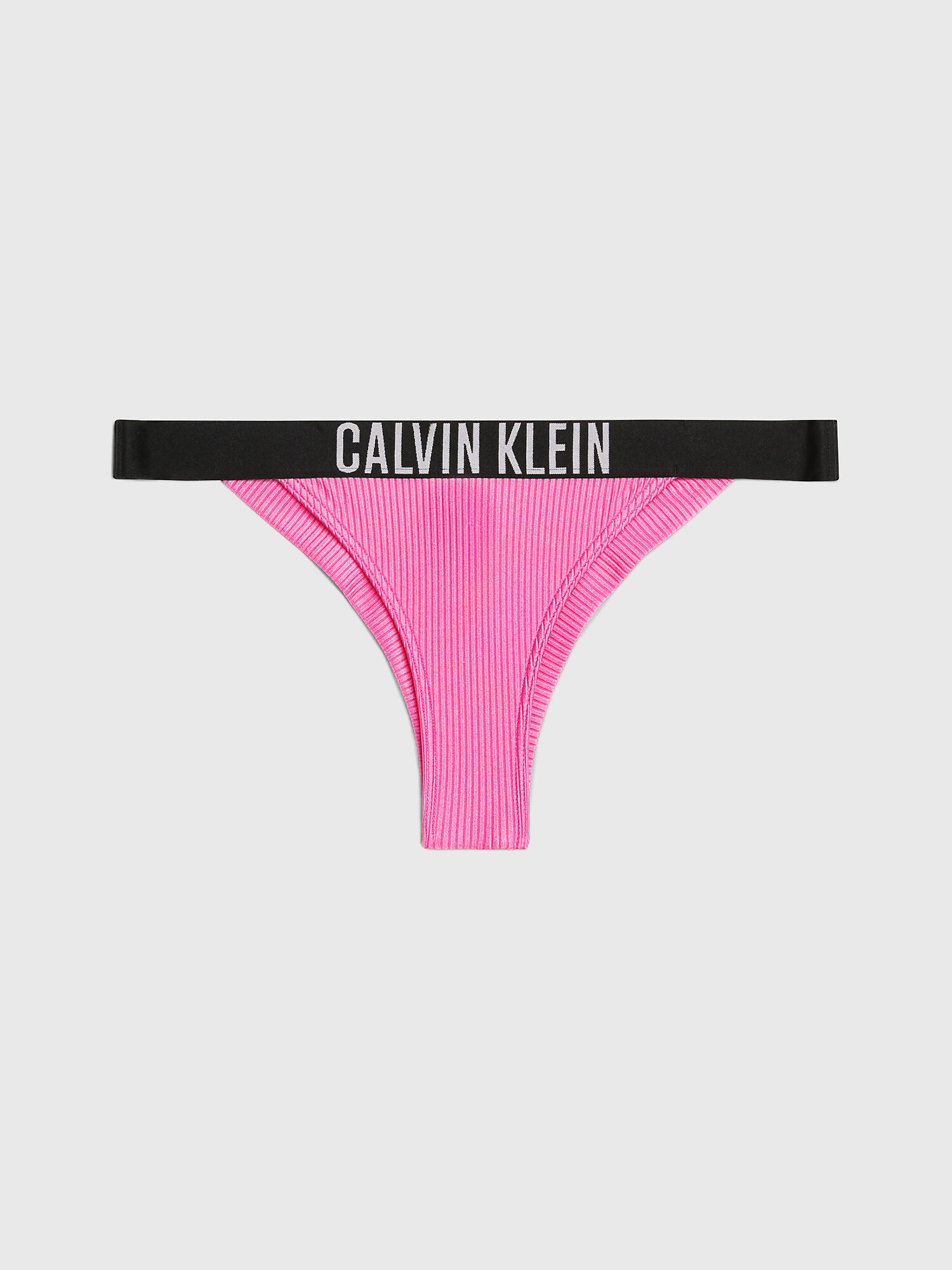 Dámské plavkové kalhotky KW0KW02392 TOZ růžové - Calvin Klein S