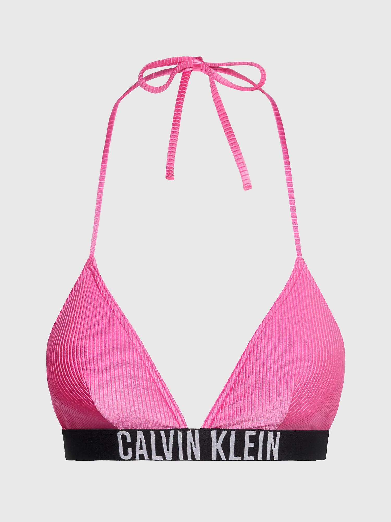 Dámská plavková podprsenka KW0KW02387 TOZ růžová - Calvin Klein L