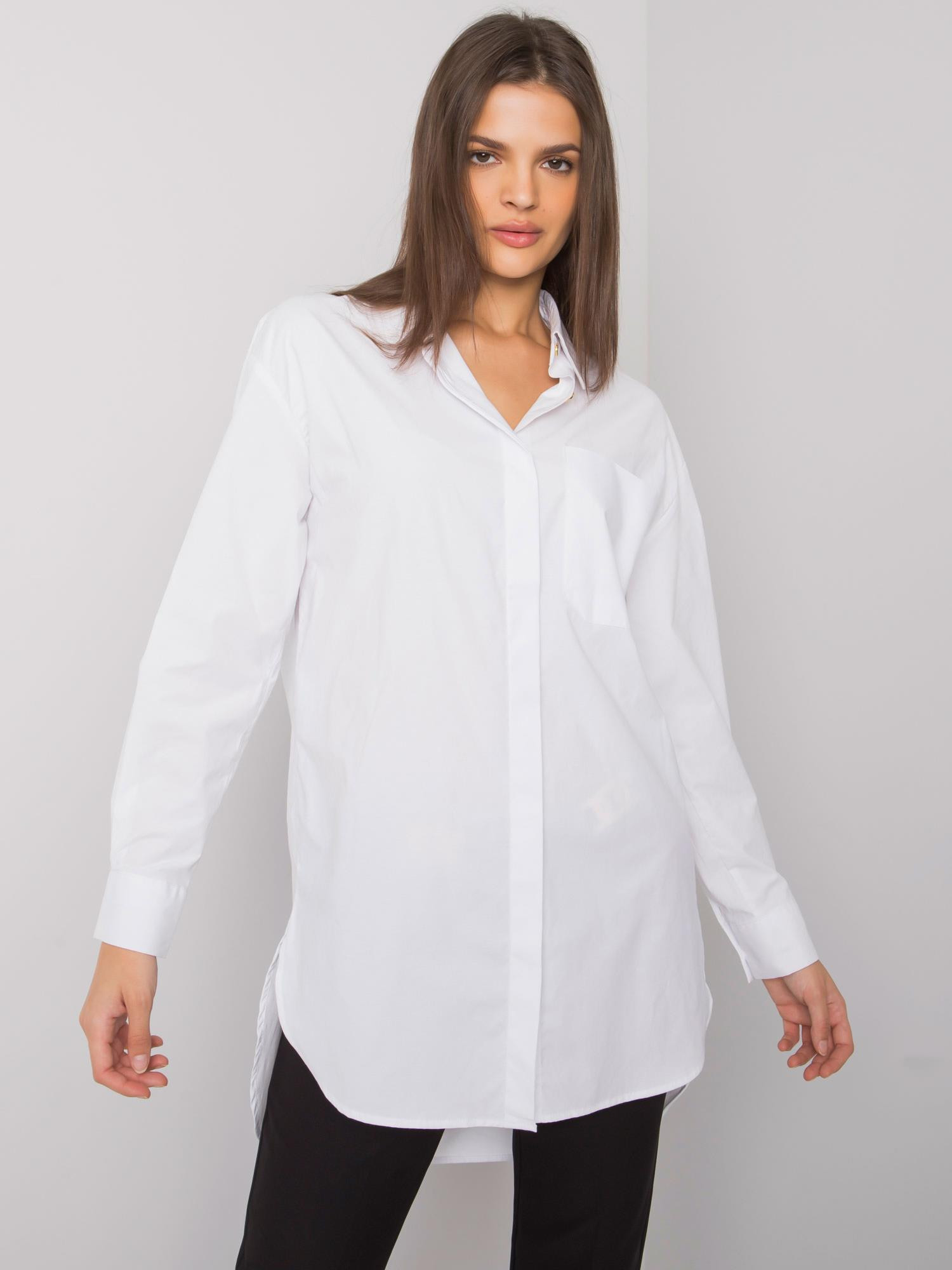 Dámská košile EM KS 005.34 bílá - Exmoda one size