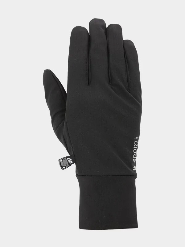 Unisex sportovní rukavice D4L19-REU106 20S Černá - 4F černá XS
