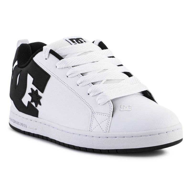 Pánské sportovní boty Court Graffik M 300529 Bílá s černou - DC bílá-černá 46